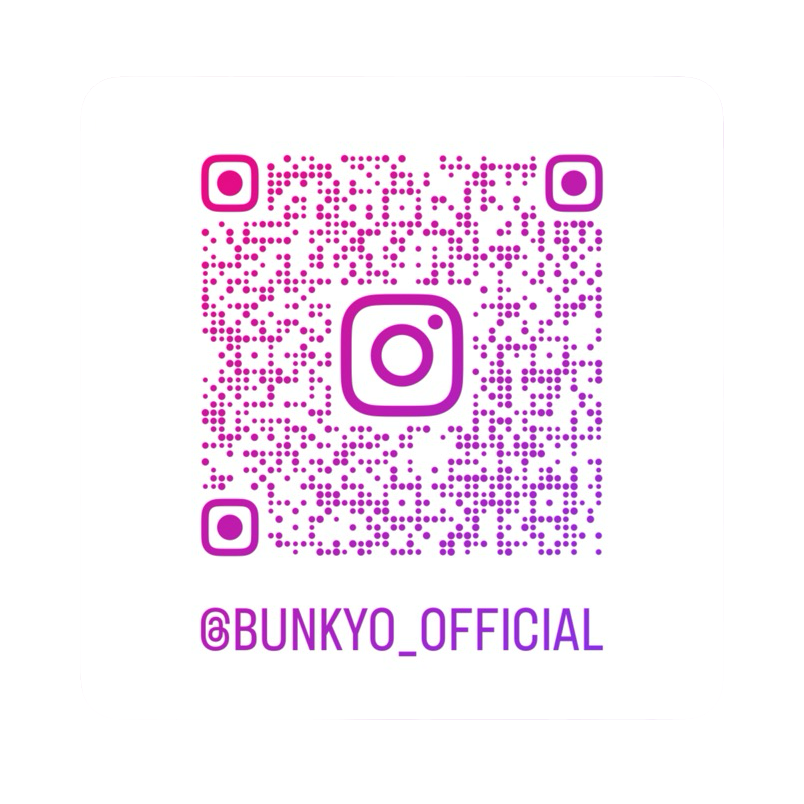 文京区公式インスタグラムQRコード