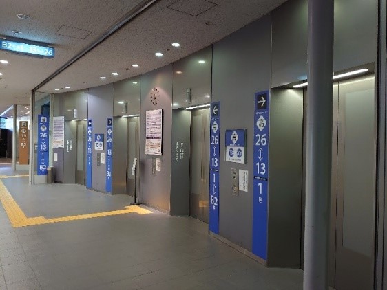 高層用エレベーター