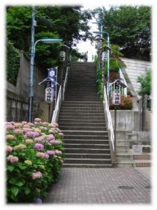 白山神社階段