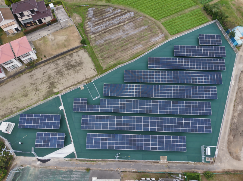 岩井ドローン写真