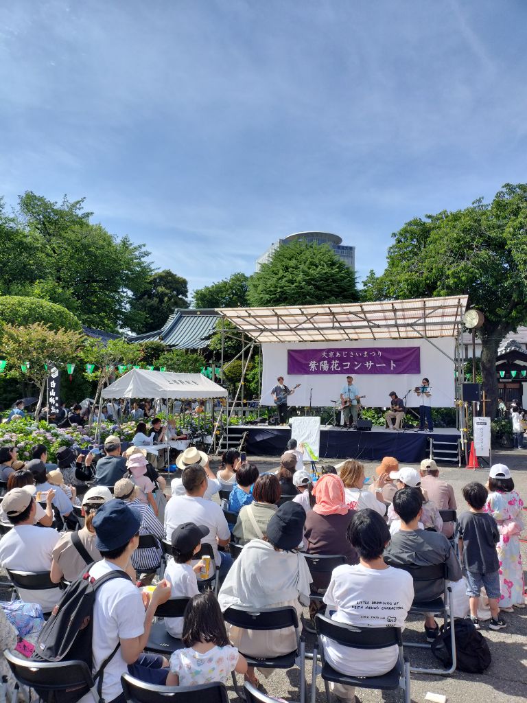紫陽花コンサート