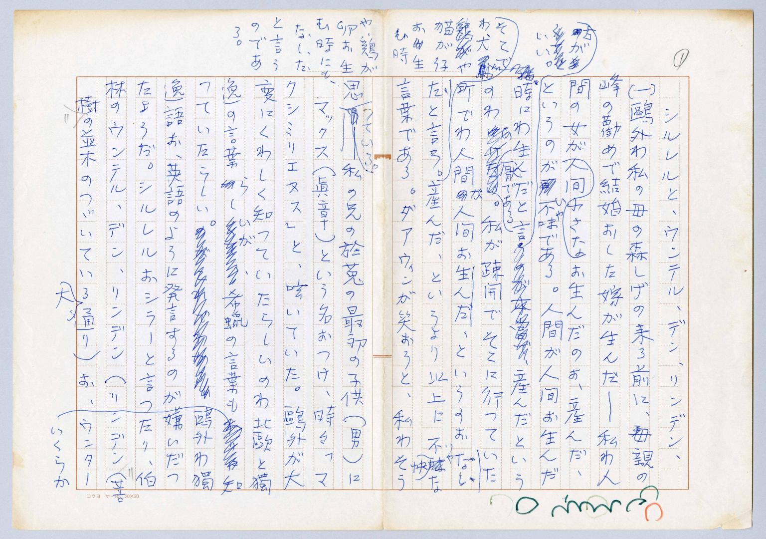 雑誌「週刊新潮」に連載していたテレビ評。鷗外が学問や文学のことを考える時の目は「鋭くて射るよう」と回想する。