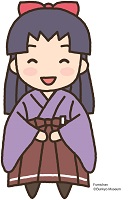 出張パネル展示キャラクターふみちゃん