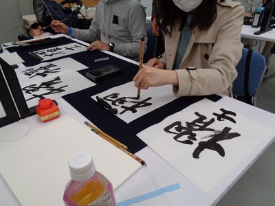 令和6年度都市交流フェスタの様子(体験コーナー)