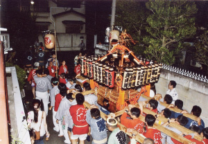 写真2：簸川神社大祭宮入り（H24年9月8日）