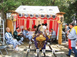 画像：簸川神社例大祭の風景2