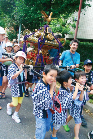 画像：楽しいお祭り