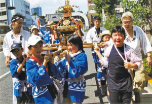 画像：子ども神輿