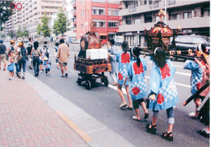 画像：例大祭子供神輿