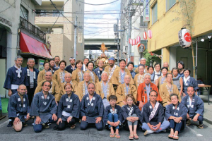 画像：小日向神社例大祭