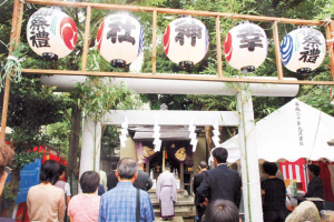 画像：幸神社祭礼