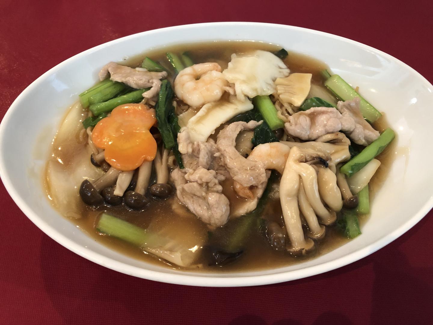 五目あんかけ焼きそば