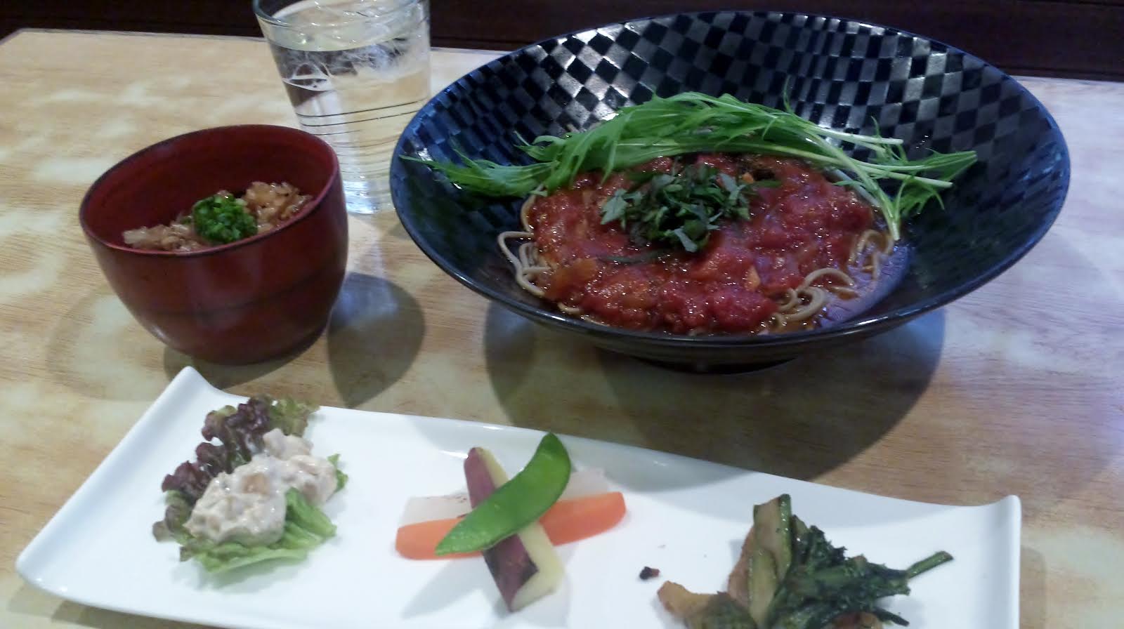 完熟トマト蕎麦セット