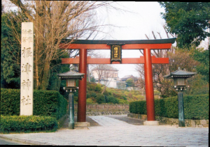 画像：根津神社鳥居