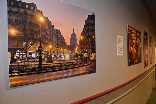パリ市5区パネル展示