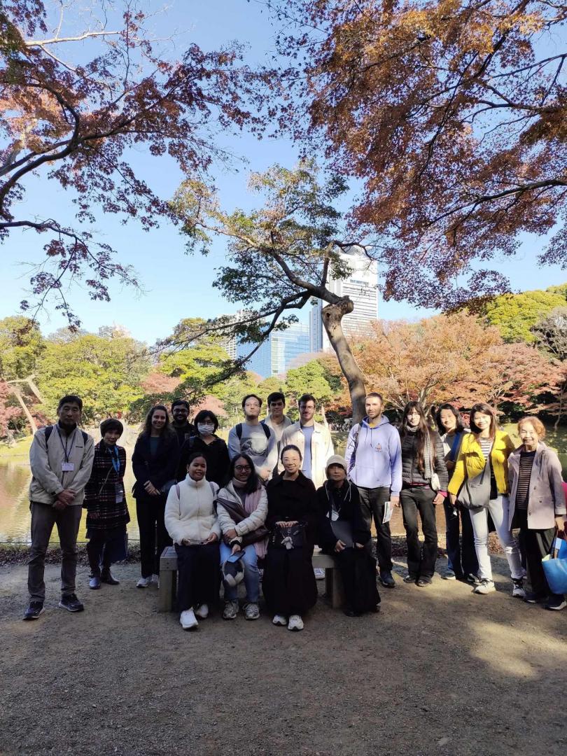 英語観光ツアー（令和7年11月30日、集合写真）