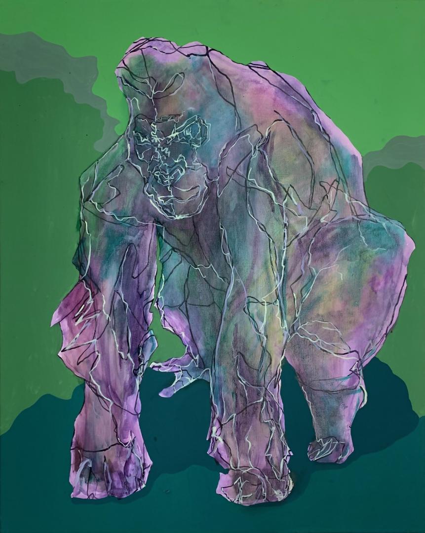 生命の彩(ゴリラ)