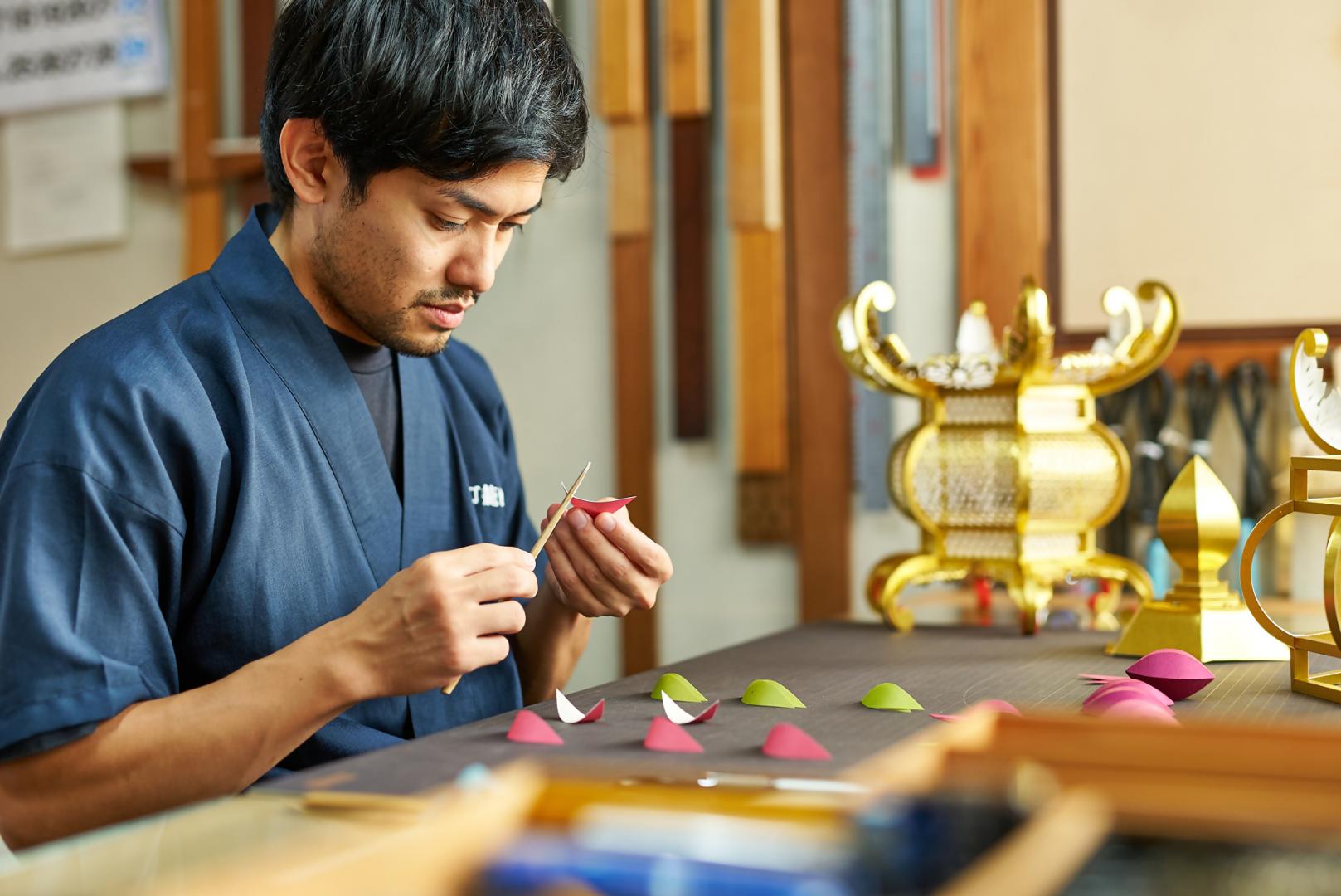 灯篭師実演イメージ