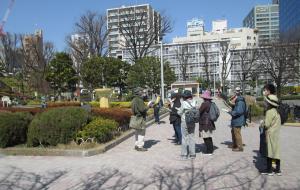 礫川公園での様子