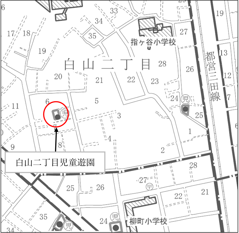 白山二丁目児