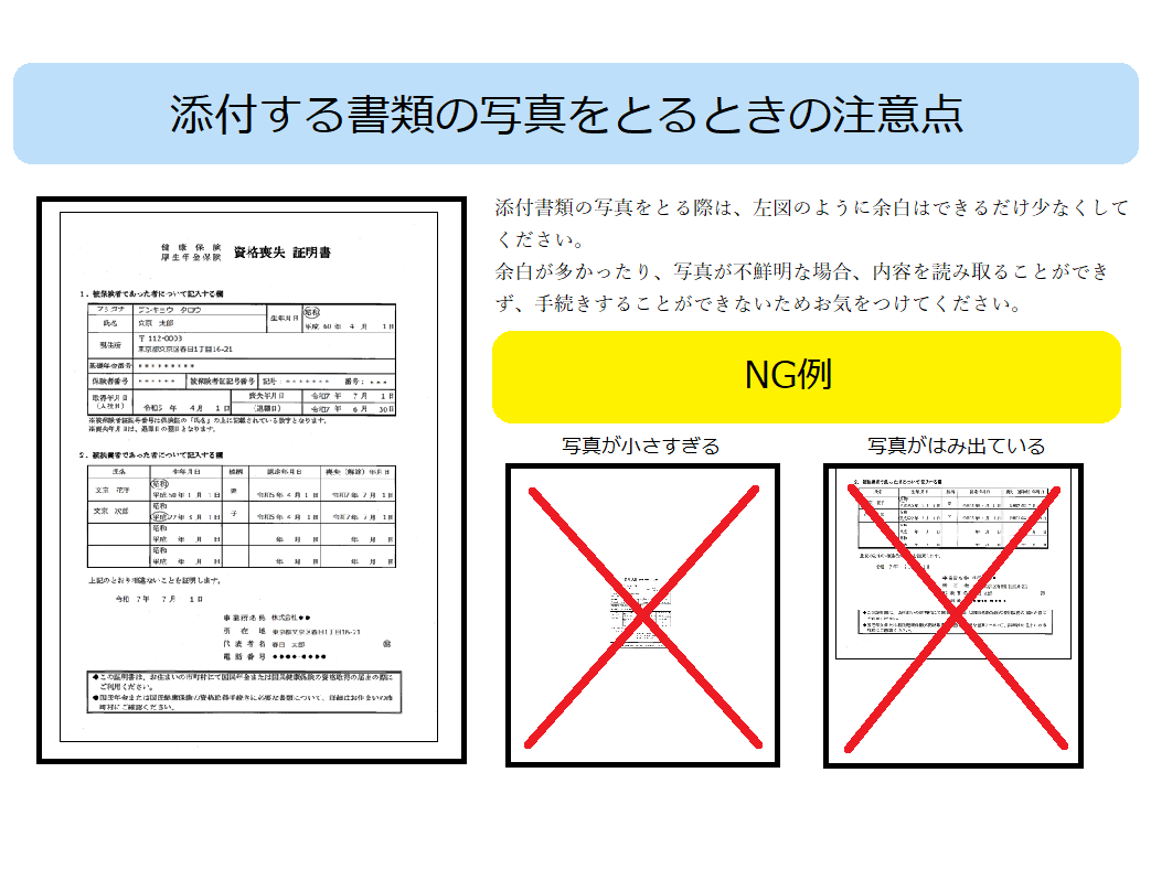 注意点