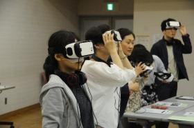 VR体験の様子