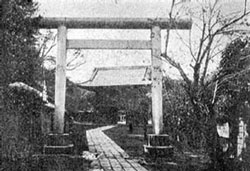明治40年(1907年)の根津神社