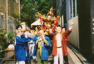 画像：稲荷神社例大祭の神輿