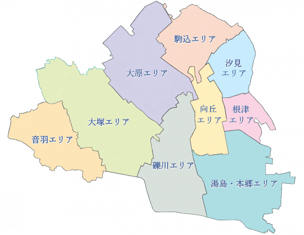 町会エリア地図
